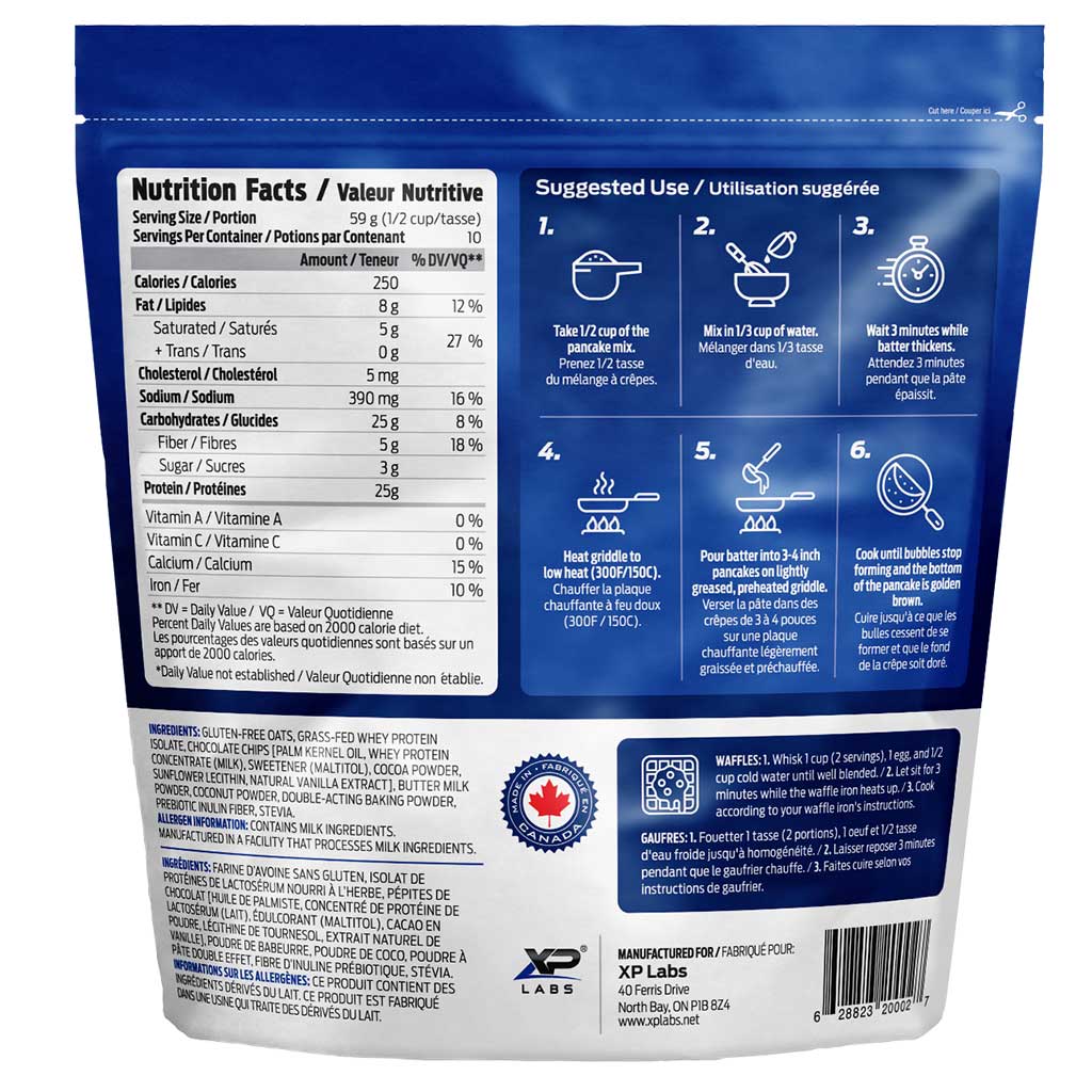 XP Labs ISOXP PROTEIN PANCAKE MIX, 500g