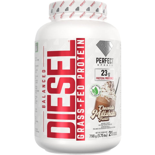 Perfect Sports BALANCED DIESEL GRASS-FED PROTEIN, 21 Servings